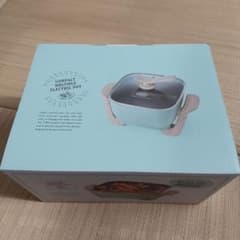 toffy トフィー　コンパクトマルチ電気鍋　ペールアクア　(新品未使用)のサムネイル