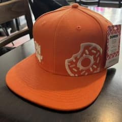 DUNKIN’ キャップ オレンジ色のサムネイル