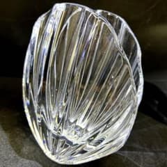 バカラ リゴット フラワーベース 高さ約21㎝ 東Y8-0724☆2F - メルカリ