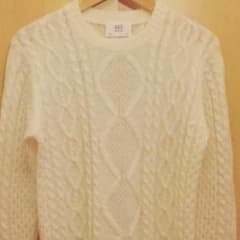 Snowさん専用✨定価7000円 エディフィス 白ニット✨のサムネイル