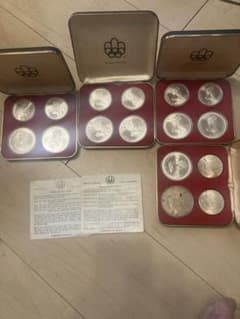 カナダ モントリオールオリンピック 1976 記念コイン 4ret - メルカリ