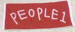 PEOPLE1 赤 タオルのサムネイル