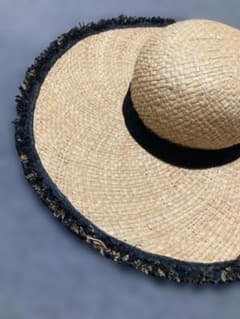 FERRUCCIO VECCHI フェリシオベッキ ストローハット イタリア製 - メルカリ