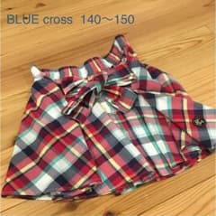 【美品】チェックスカート 女児Mサイズ 140〜150のサムネイル