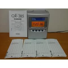 SEIKO セイコー 電子 タイムレコーダー QR-385 取扱説明書 セットのサムネイル