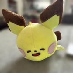 未使用タグ付き】寝そべりピチュー ポケモンゆるっと マスコット