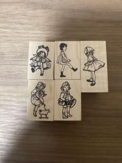 紙ものみっち　スタンプセット　ほぼ未使用⭐︎のサムネイル