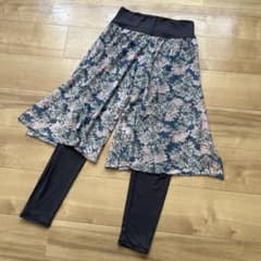 チャコット 花柄レイヤードガウチョヨ　Mサイズ チャコット 花柄レイヤードガウチョヨ Mサイズ - メルカリ