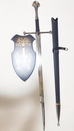 Lord of the Rings Strider Sword Metal Replica Sword Western Sword Art Piece