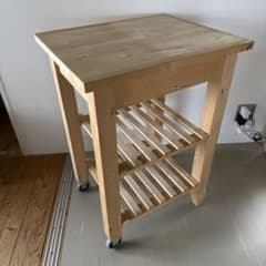 IKEA BEKVAM イケア ベクヴェーム キッチンワゴン BEKVÄM ベクヴェーム キッチンワゴン, バーチ, 58x50 cm - IKEA