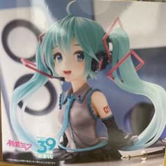 【初音ミク】一番くじ39の日記念くじ　A賞胸像フィギュアおまけ付きのサムネイル