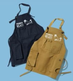 稀少☆新品！阪急コラボpeanutsカーキエプロンのサムネイル