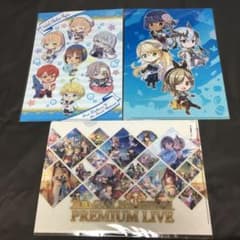 未開封品3枚セット ライザのアトリエ ガストプレミアムライブA4 クリア