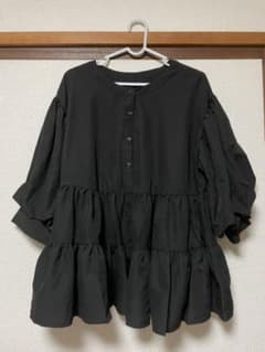 [OLIVE des OLIVE] フレア ティアードブラウスのサムネイル