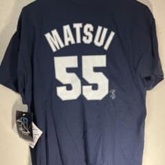 新品保管品 MLB ニューヨークヤンキース 松井秀喜 Tシャツ 55 - メルカリ
