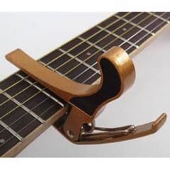 カポタスト フォークギター・エレキギター・アコースティックギター ゴールドのサムネイル