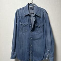 Wrangler デニムシャツ 長袖 メンズ L チェスト96〜104のサムネイル