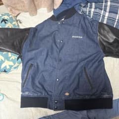 Dickies スタジャン デニム 袖レザーのサムネイル