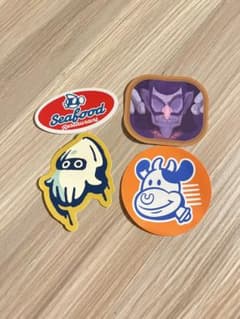 【正規品】マリオカートワールドステッカー4枚セットプクプクゲッソーウシ