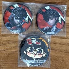雨宮連 ジョーカー 第五人格×ペルソナ5 ザ・ロイヤル 缶バッジ ぶくぶ