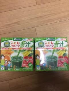スクスクのっぽくん こどもフルーツ青汁 2パック おまけ付きのサムネイル