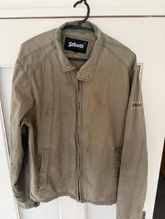 Schott カーキ ジップアップジャケットのサムネイル