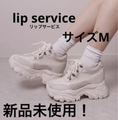 新品未使用！美品！リップサービスのインソールボリュームスニーカーのサムネイル
