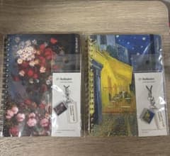 Rollbahn ロルバーン 大ゴッホ展限定　ノート チャームセット Rollbahn ロルバーン 大ゴッホ展限定 ノート チャームセット | Mercari