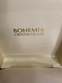 BOHEMIA カットクリスタルワイングラス 2個セットのサムネイル