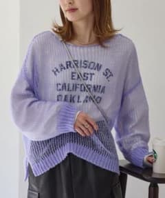 チャオパニックティピー　CIAOPANIC TYPY モヘアシアールーズニットのサムネイル
