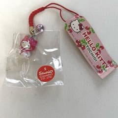 ご当地キティ☆レア物☆栃木限定☆いちご☆根付けストラップ☆2002年