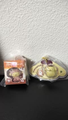 ３個セット　ポムポムプリン　パッケージチャーム　ガチャのサムネイル