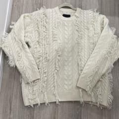 未使用⭐︎08sircus ゼロエイトサーカス ウールコットンドルマセーター 