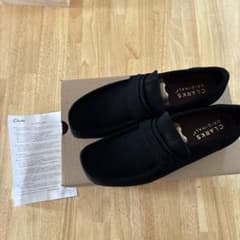 Clarks Originals モカシン ブラック 未使用 スエード 26.5 - メルカリ