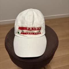 レア　PRADA/LUNA ROSSA キャップ　2003 ホワイトのサムネイル