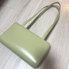 【美品】STAND OIL ショルダーバッグ ライトグリーン