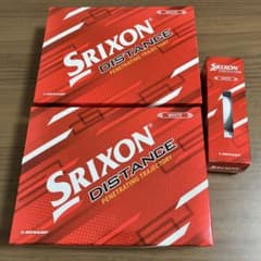 Srixon Distance ホワイトゴルフボール 27個のサムネイル