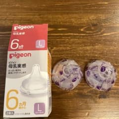 ピジョン　母乳実感　哺乳瓶用乳首　Lサイズのサムネイル