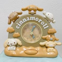 C(動作確認済)シナモロール　目覚まし時計　サンリオ　レトロ C(動作確認済)シナモロール 目覚まし時計 サンリオ レトロ - メルカリ
