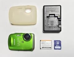 【動作確認済】FUJIFILM FinePix Z33WP（グリーン）　セット 動作確認済】FUJIFILM FinePix Z33WP（グリーン） セット - メルカリ