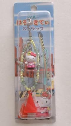 激レア 2001年 ハローキティ 工事現場 ストラップのサムネイル