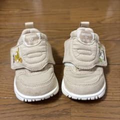 ワンワンとうーたん キッズスニーカー ベージュ 12.5センチのサムネイル