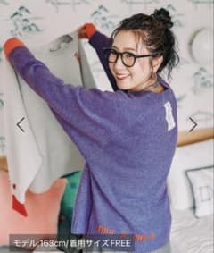 ニコアンド Misayo配色ドルプルオーバー Misayoさんプロデュース be with M] Misayo配色ドルプルオーバー | [公式]ニコアンド（niko and