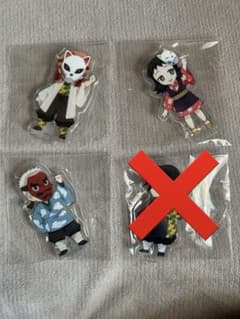 鬼滅の刃 繋がるアクリルスタンド 冨岡 錆兎 真菰 鱗滝 - メルカリ
