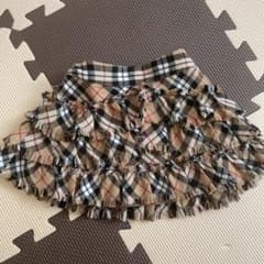 チェックスカート ティアードスカートのサムネイル