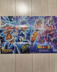 漫画「ドラゴンボール超」 7周年＆連載10周年記念ポスター 2枚セットのサムネイル