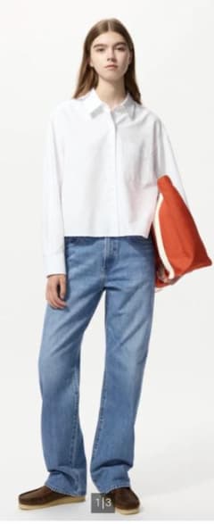 UNIQLO アンダーソンジーンズ丈長め23のサムネイル