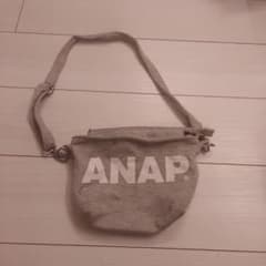 ANAPショルダーバッググレーのサムネイル