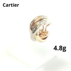新品仕上げ】カルティエ トリニティ フープピアス クラシック 片耳用