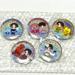 M!LK ニッポン元気花火 ミニ縁日 缶バッジ ５種コンプリートセットのサムネイル